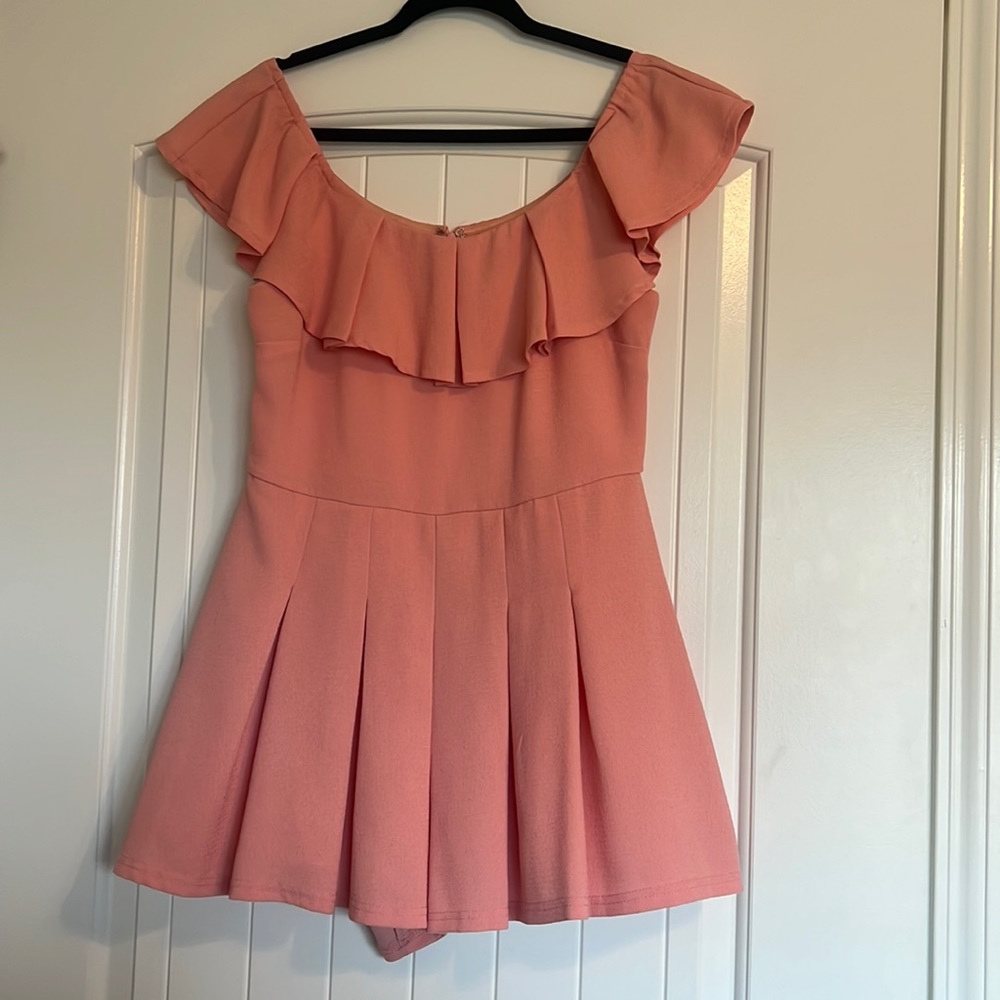 Off the shoulder Romper